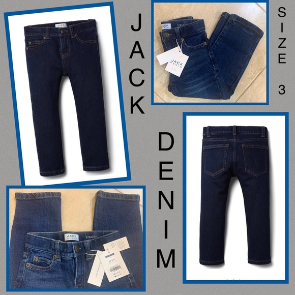Janie and Jack Other - JANIE AND JACK STRAIGHT JEAN IN RINSE WASH